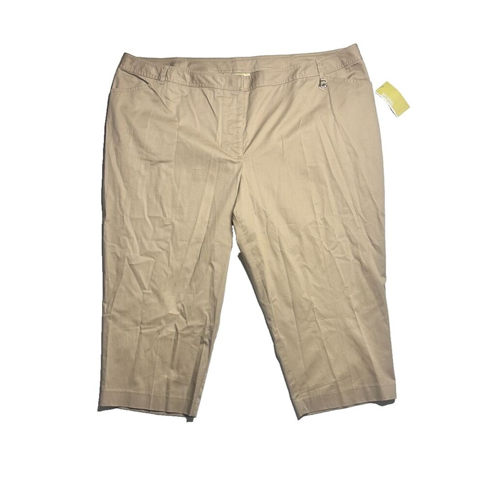 Michael Kors Women's Khaki Pants Size 22W NWT MSRP $79.50